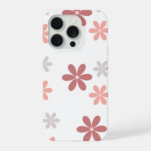 Cute Flower phone case (Back)