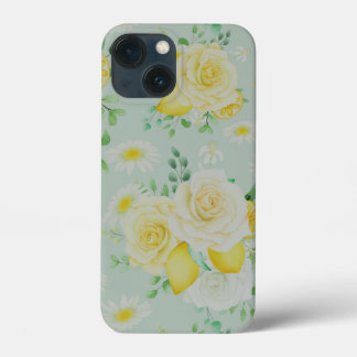 Cute Flowers And Lemons Case-Mate iPhone Case