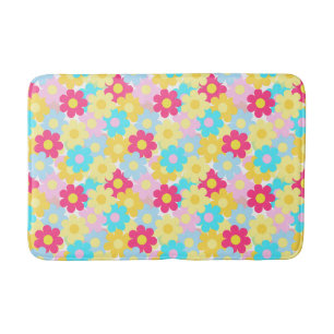 Cute Flowers Bath Mat
