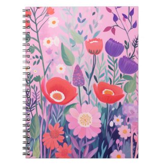 Cute Flowers Notebook