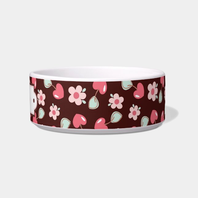 Cute Flowers Pattern Bowl (Right)