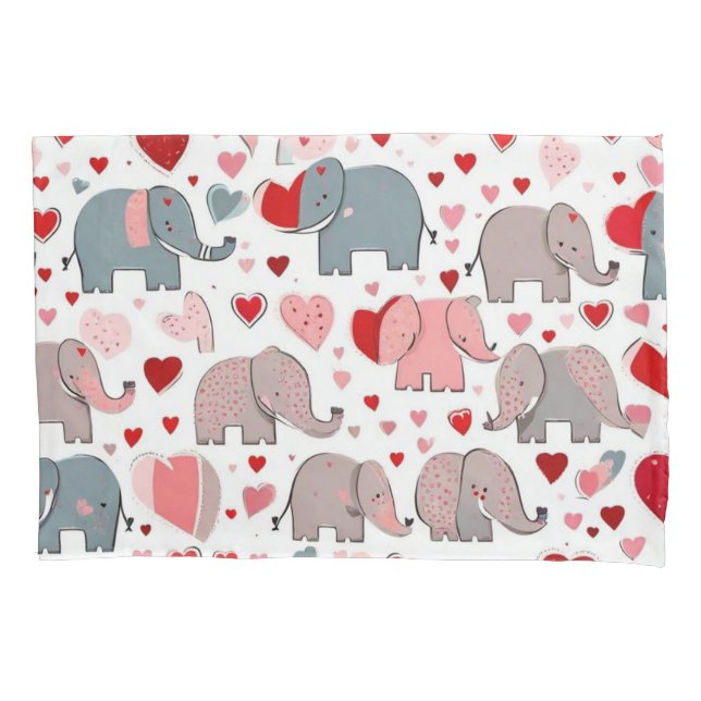 Cute flowers  pillowcase (Front)