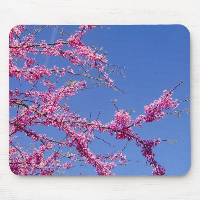 Cute flowers sky view mouse mat (Front)
