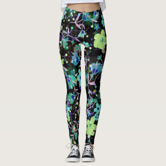 Cute Flowers - Watercolor  Leggings