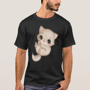 Cute Fluffy Adorable Cat Pet T-Shirt