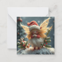Cute fluffy christmas  Fairy