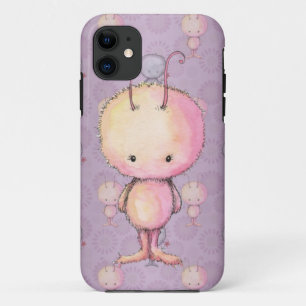 Cute Fluffy Fuzzy Monsters iPhone 11 Case