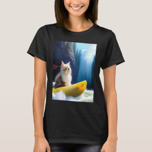 Cute Fluffy Soft Chubby Fat Hilarious Cat Kitten T-Shirt