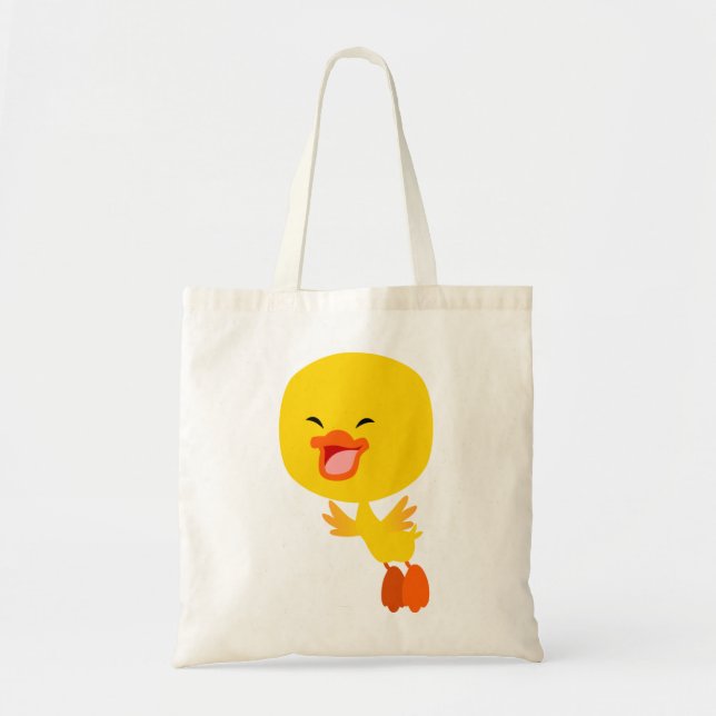 Cute Flying Cartoon Duckling Bag (Front)