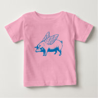 Cute Flying Pig Wings