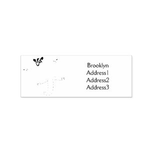 Cute flying sugar glider cartoon illustration rubber stamp