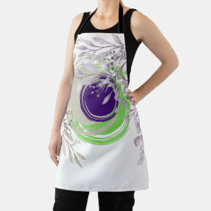 Cute Foliage Apron
