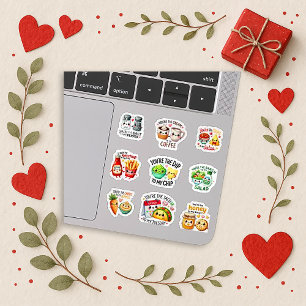 Cute Food Pairings Pastel Kawaii Set