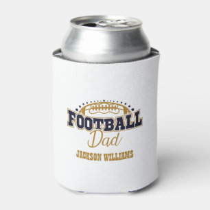 Cute Football Dad Can Cooler