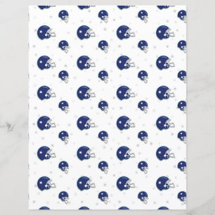 Cute Football Paper Sheet