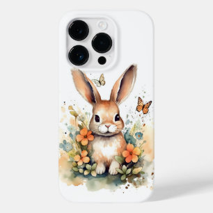 Cute Forest baby bunny Pints Nursery Art Case-Mate iPhone 14 Pro Case