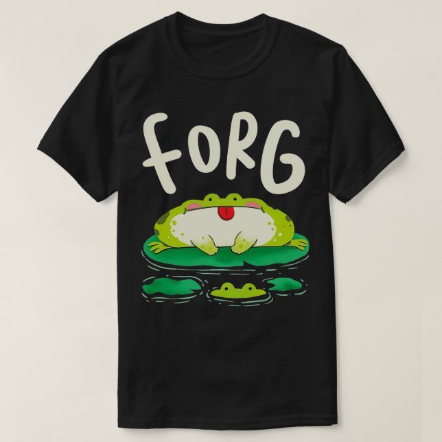 Cute Forg T-Shirt (Design Front)
