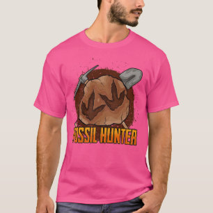 Cute Fossil Hunter Paleontology Dinosaur Obsessed T-Shirt