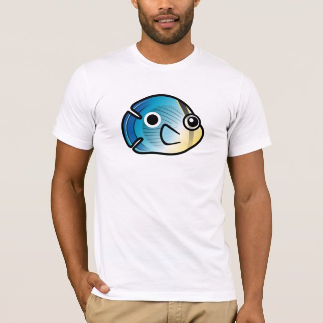 Cute Foureye Butterflyfish T-Shirt (Front)