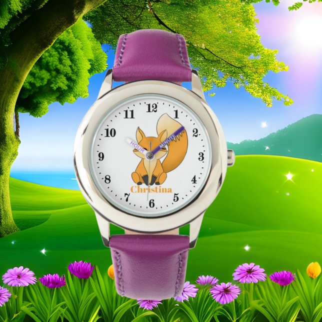 Cute fox animal lover watch (Creator Uploaded)