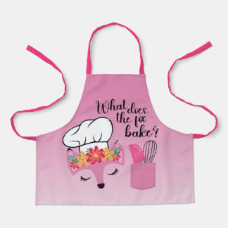 Cute Fox Apron