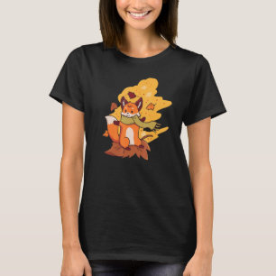 Cute Fox Autumn Happy Fall Yall Baby Fox Autumn T-Shirt
