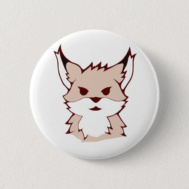 cute fox badge (Front)