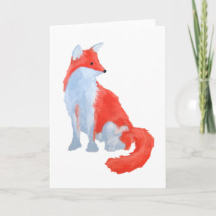 Cute Fox Card