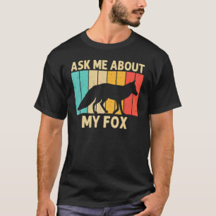 Cute Fox For Men Women Fennec Fox   Arctic Forest  T-Shirt