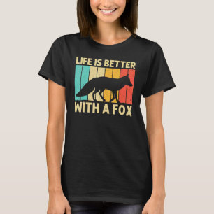 Cute Fox For Men Women Fennec Fox Arctic Forest T-Shirt