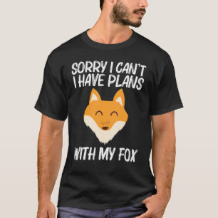 Cute Fox For Men Women Mammal Animal Pet Owners 2 T-Shirt