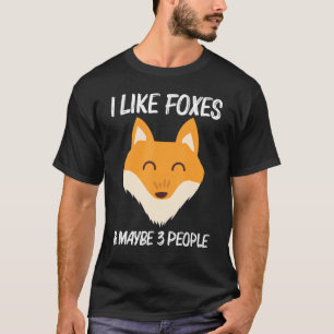 Cute Fox For Men Women Mammal Animal Pet Owners T-Shirt
