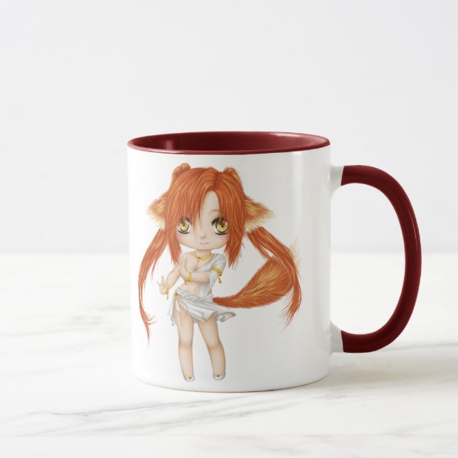 Cute Fox Girl Mug (Right)