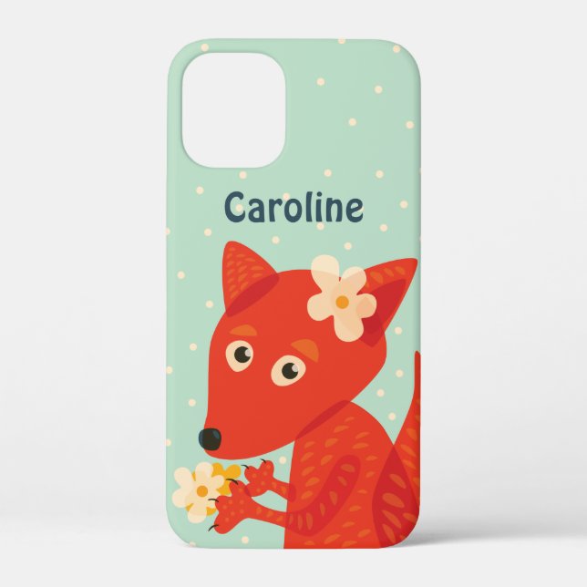 Cute fox girl name Case-Mate iPhone case (Back)