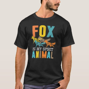 Cute Fox Is My Spirit Animal   For Men Women  Furr T-Shirt