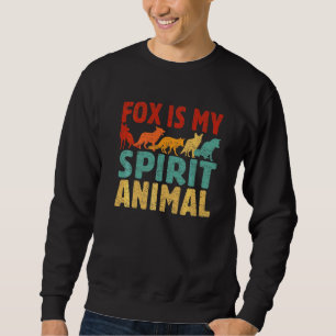 Cute Fox Is My Spirit Animal For Men Women Furry Sweatshirt