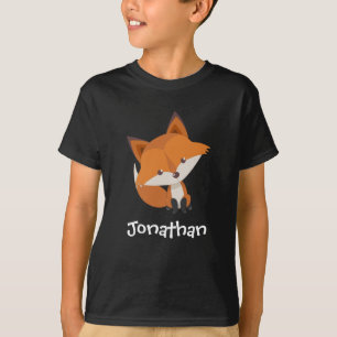 Cute Fox Kid's T Shirts