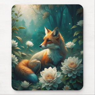 Cute Fox Mouse Mat