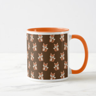 Cute Fox Pattern Mug