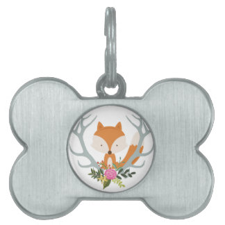 Cute Fox Pet Tag