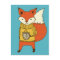 Cute Fox postcard