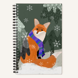 Cute Fox Sketch Journal