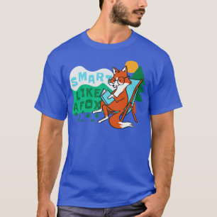 Cute Fox toon Smart Like a Fox T-Shirt