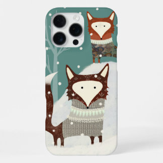 Cute Foxes iPhone Case