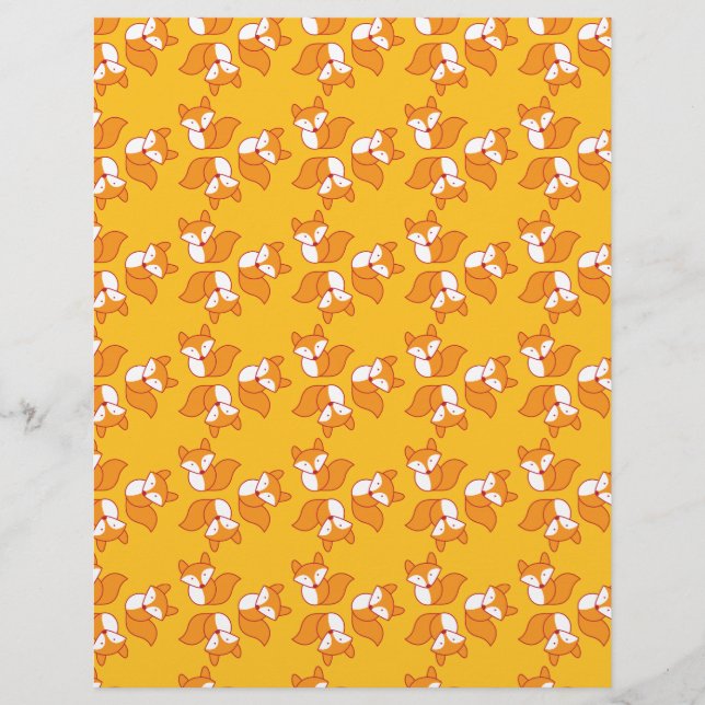 Cute foxy pattern (Front)