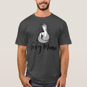Cute Foy Mama, Girl Animal For Women, Funny Fo Lov T-Shirt