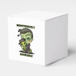 Cute Frankenstein Monster with plushie Favour Box