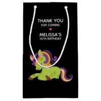 Cute Frankenstein Unicorn Party Thank You