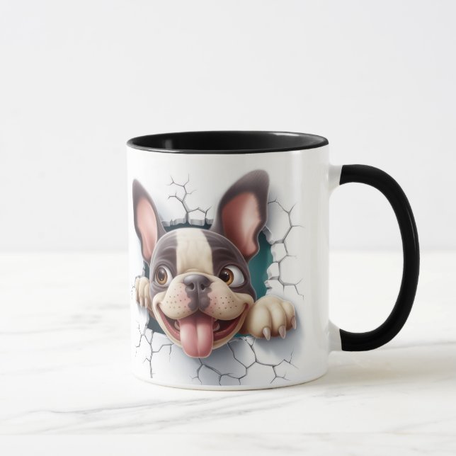 Cute French bull Mug (Right)