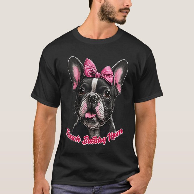 Cute french bulldog  3 T-Shirt (Front)